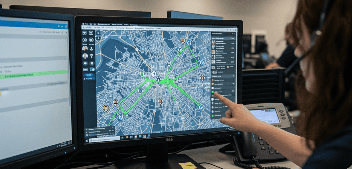 Route optimization for field service scheduling to reduce travel time and fuel costs