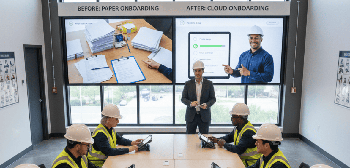 transition to paperless field service digital training for contractors