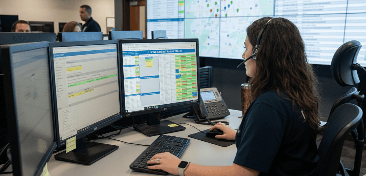 Flexible field service scheduling allowing fast emergency job prioritization