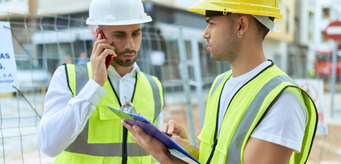 technician using HVAC scheduling software
