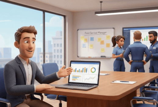 field service analytics dashboard for data-driven field service decisions
