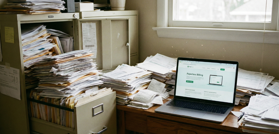traditional paper invoicing causing delays and cash flow issues