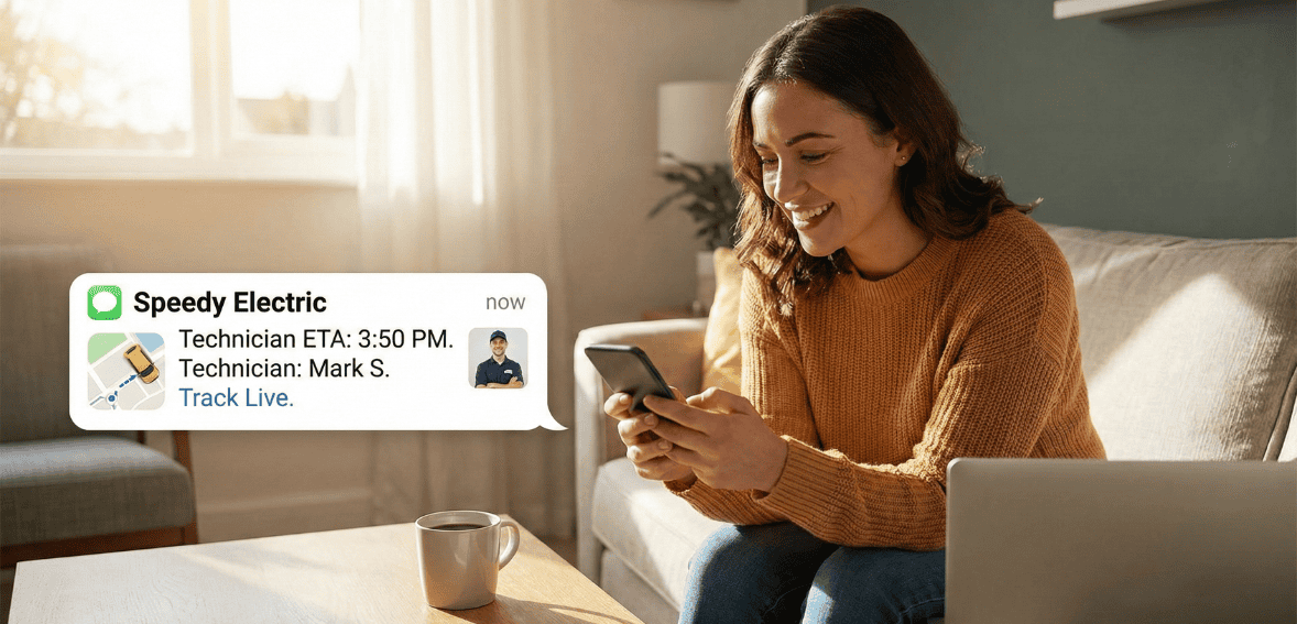 electrical contractor software improving customer communication with automated updates