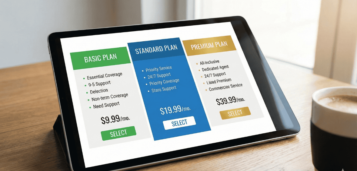service agreement pricing tiers for recurring revenue HVAC and field service businesses