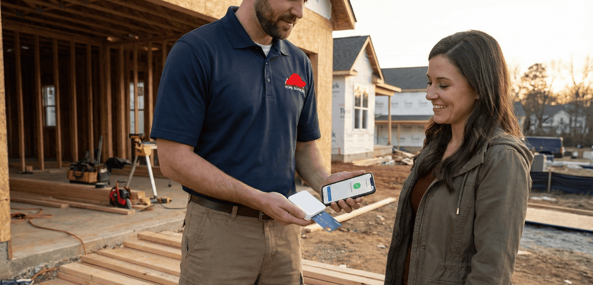 mobile invoicing benefits for field service with real-time card payments