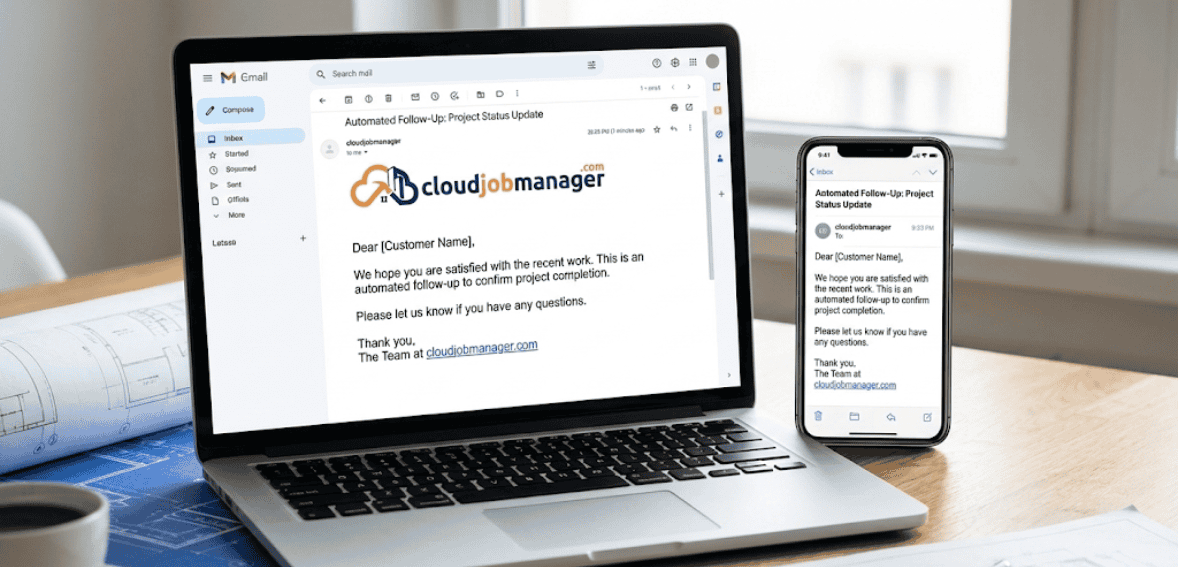 service follow-up using CRM for contractors