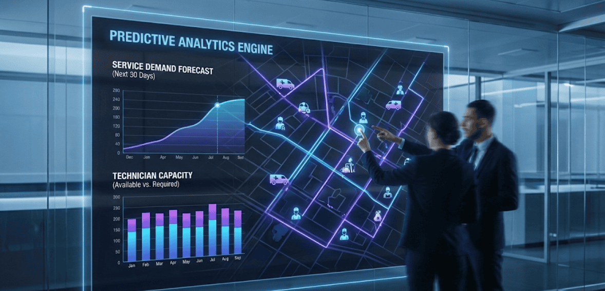 predictive field service analytics for proactive decision-making