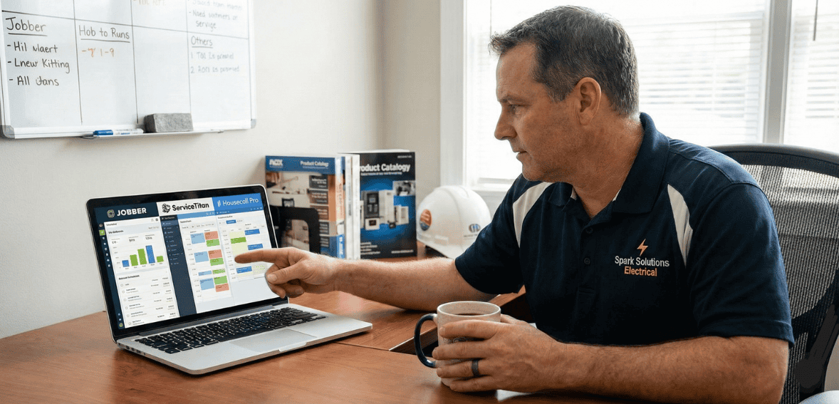 selecting the best electrical contractor software for automation and growth