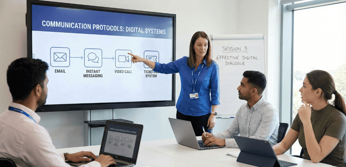 communication training field service team best practices and protocols