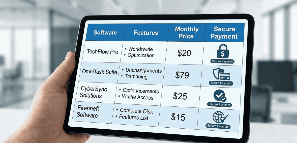 selecting property management payment processing software for field service