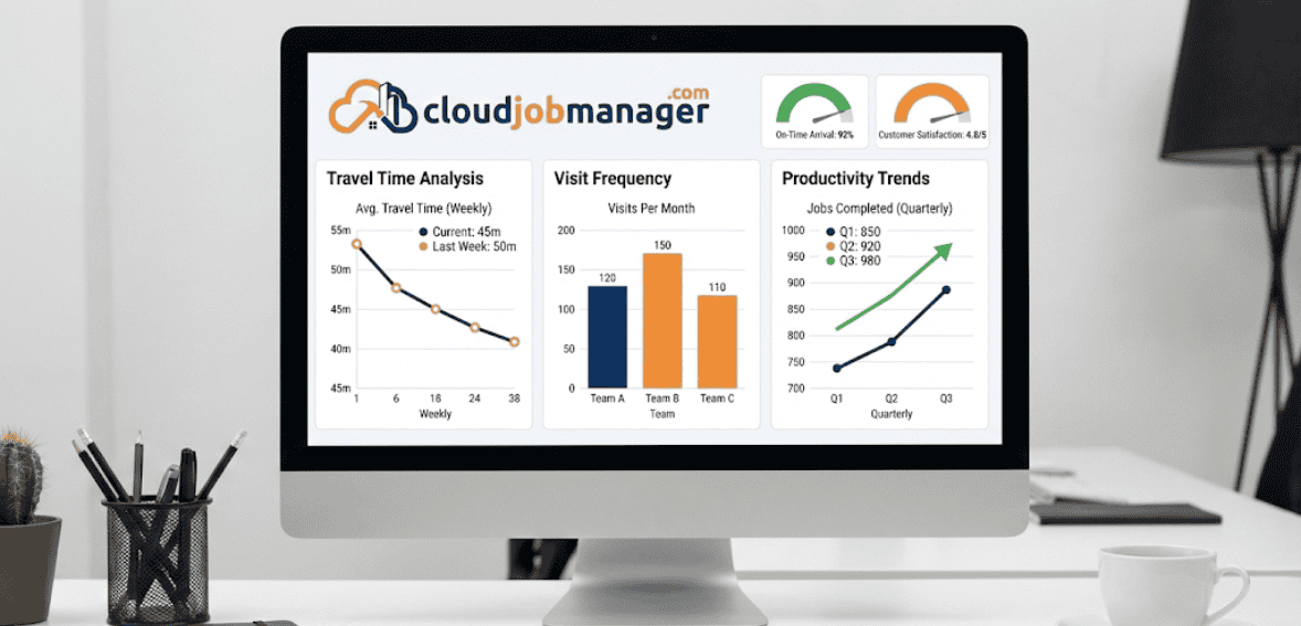 data insights for cleaning business scheduling and route optimization decisions