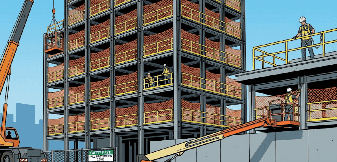 Construction safety measures required for OSHA compliance