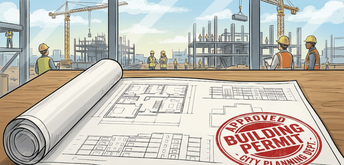 Building permits required under contractor licensing and permits rules