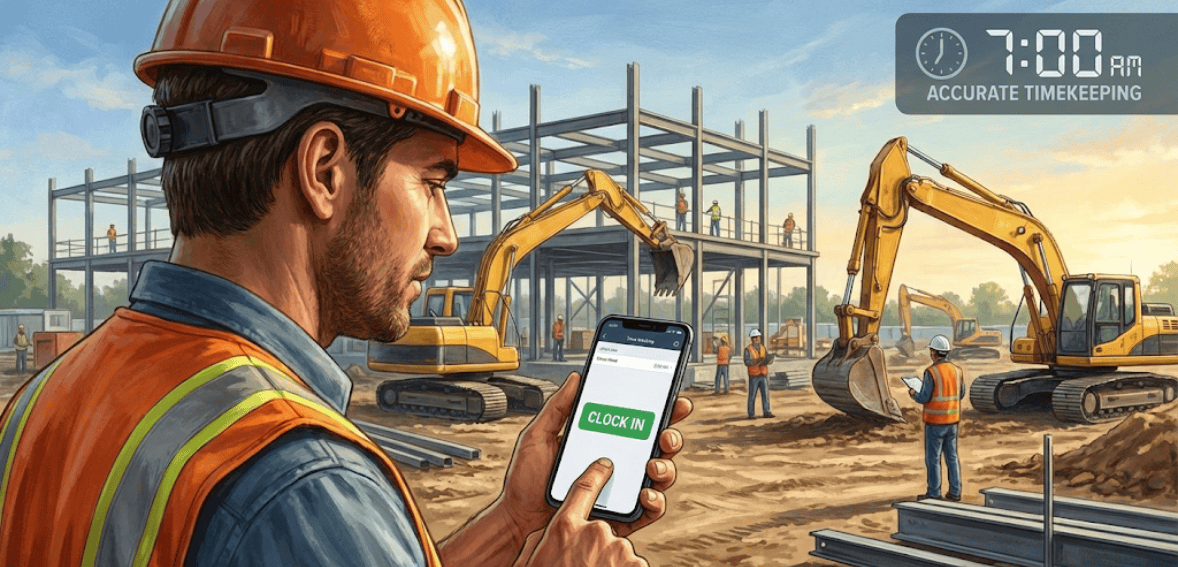 Accurate timekeeping required by labor law for contractors