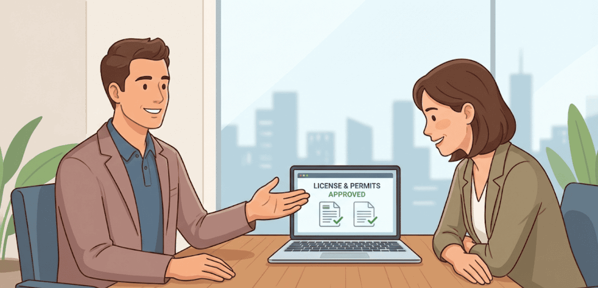 Contractor licensing and permits building trust with clients