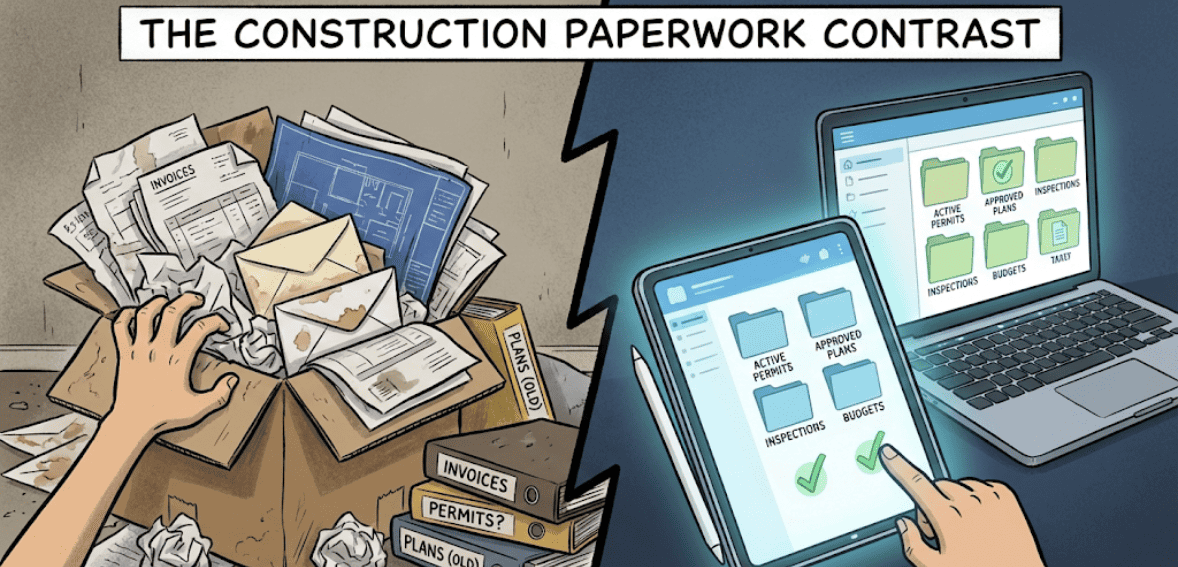 Poor organization causing contractor licensing and permits issues