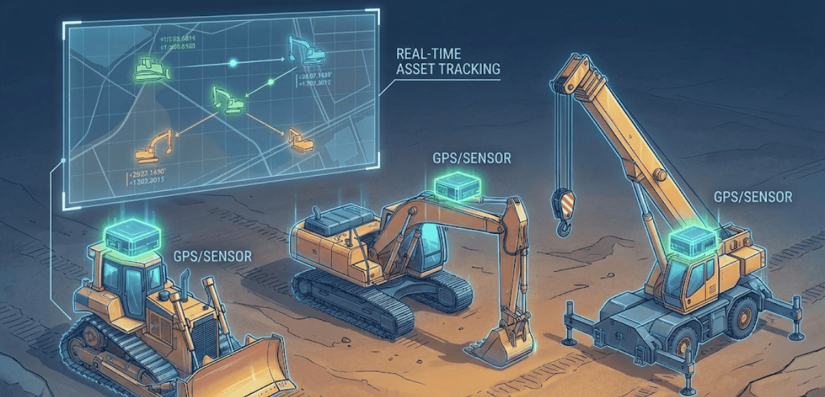 Connected construction tools monitored with IoT jobsite technology