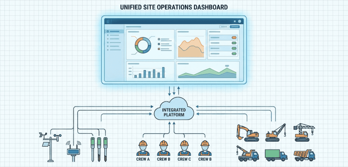 Connected construction tools integrated into IoT jobsite technology