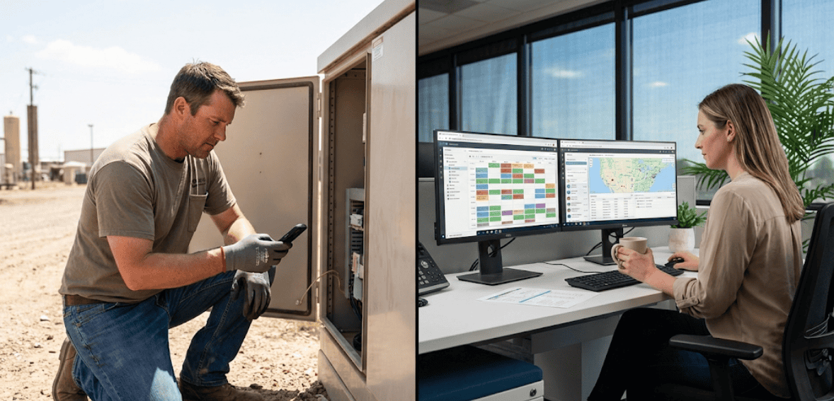 Common communication challenges between field technicians and office staff