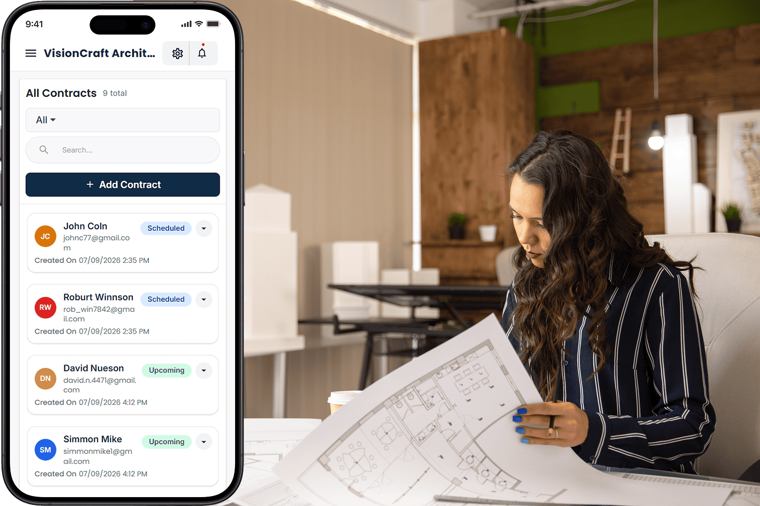 Cloud Job Manager dashboard for Landscaping and Lawn Care