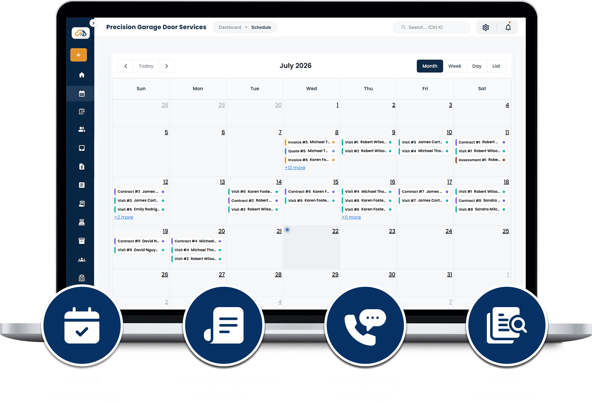Job Scheduling, Dispatch & Tracking