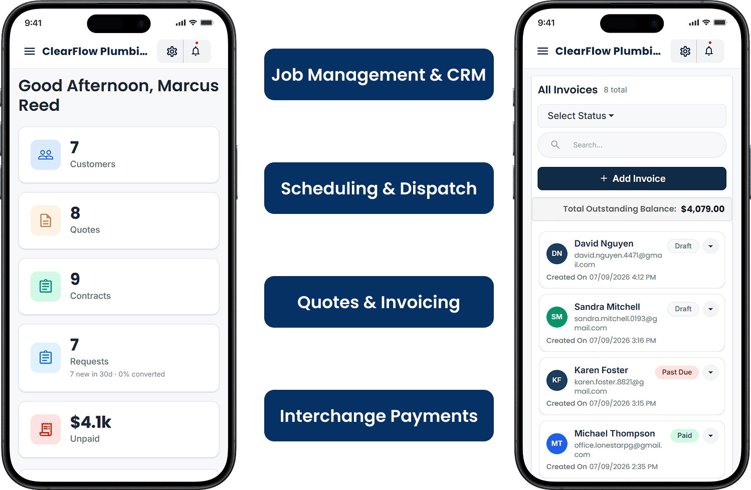 Run Every Job, Crew, and Invoice From One Free Platform