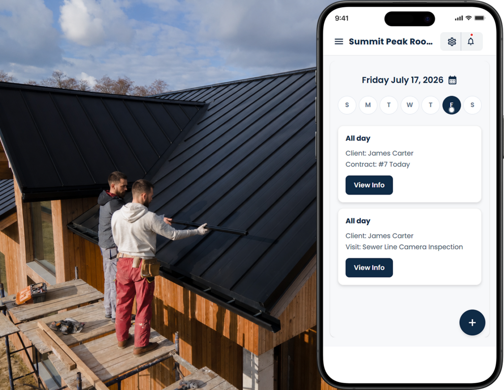 Schedule Roofing Crews And Subcontractors Seamlessly