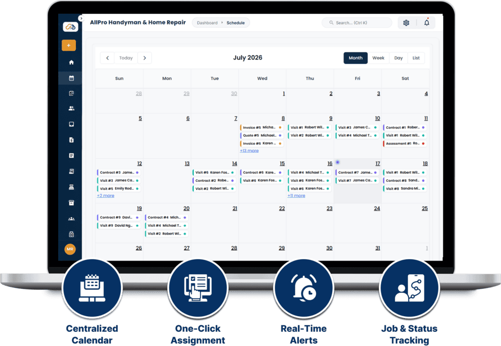Stay On Top Of Every Job With Smart Schedulings