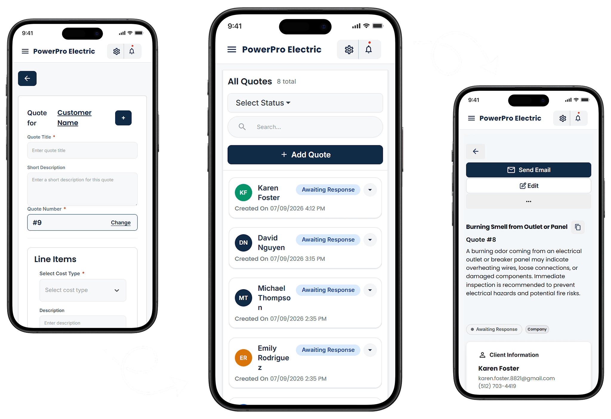 Streamline Every Electrical Job — From Quote To Completion