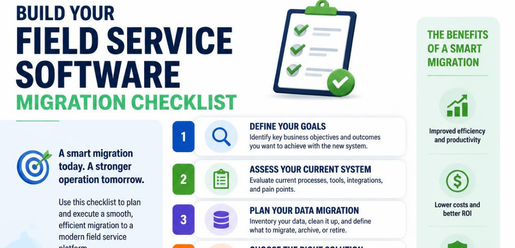 Building Your Field Service Software Migration Checklist