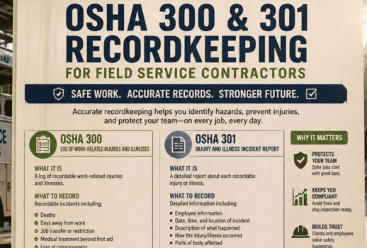 OSHA 300 and 301