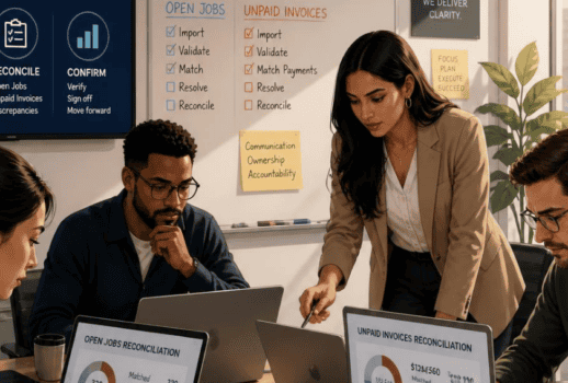 Open Jobs and Unpaid Invoices