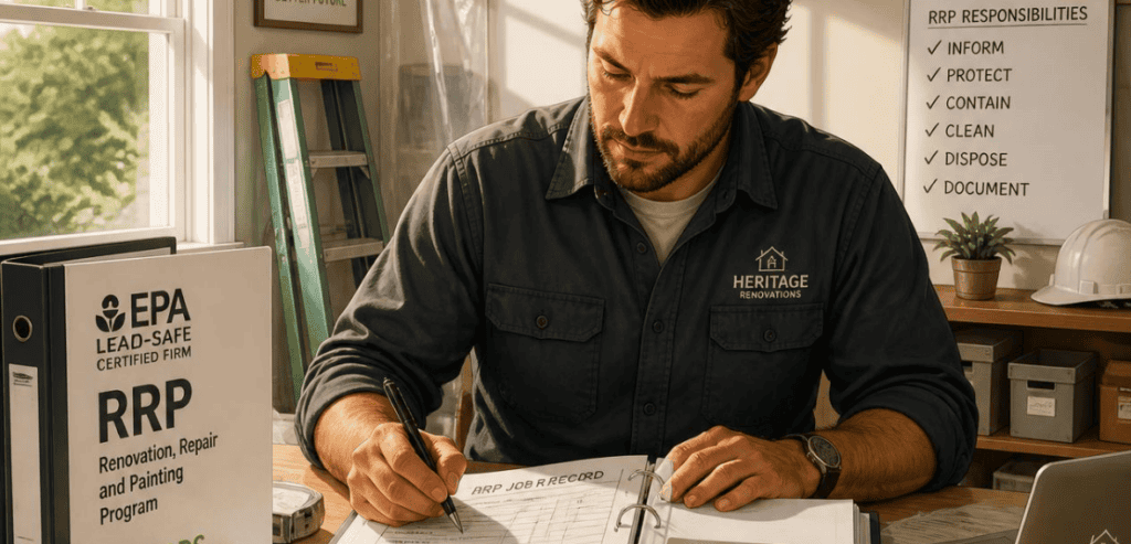 What the EPA RRP Rule Requires From Contractors