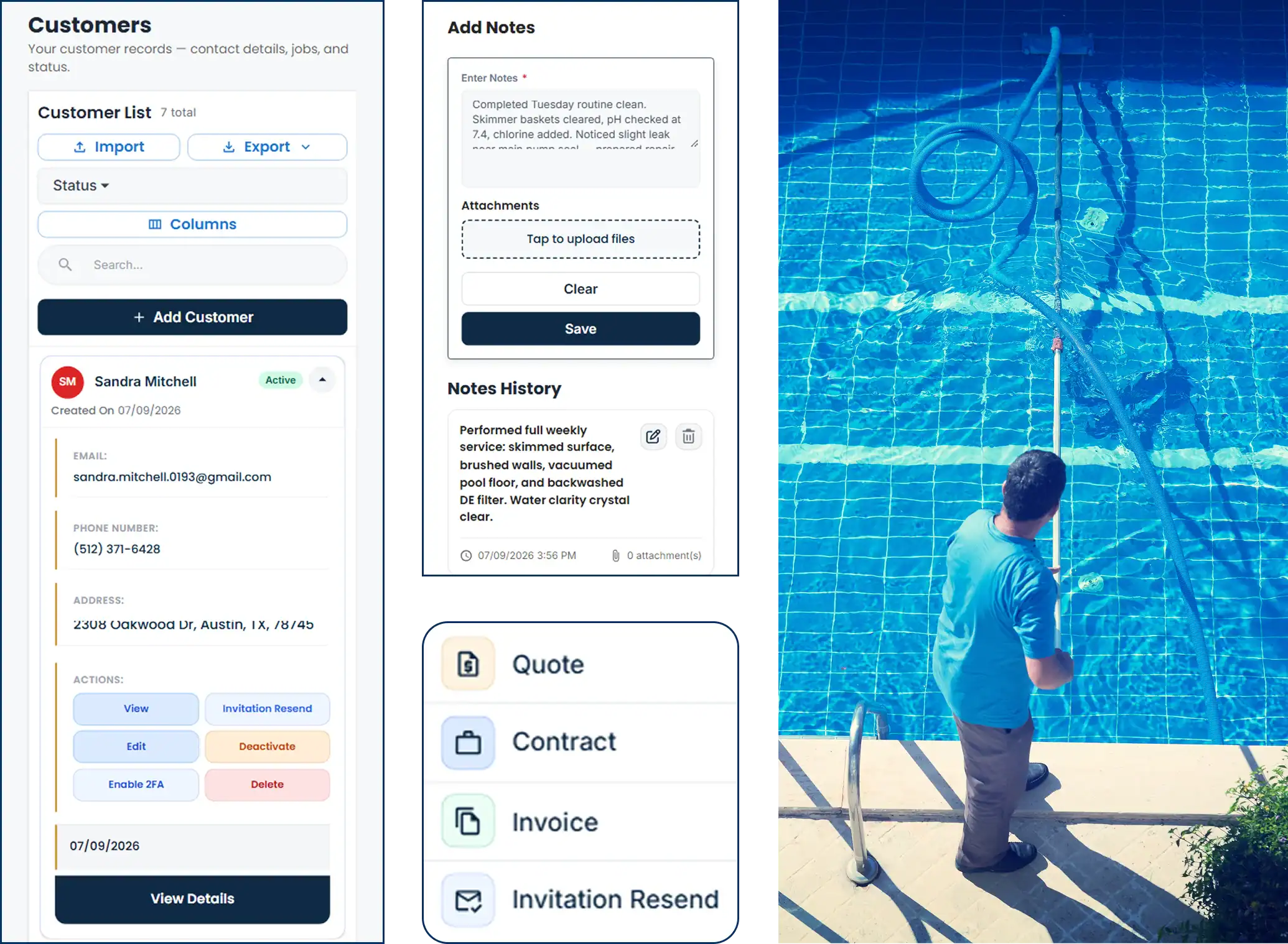 pool service software