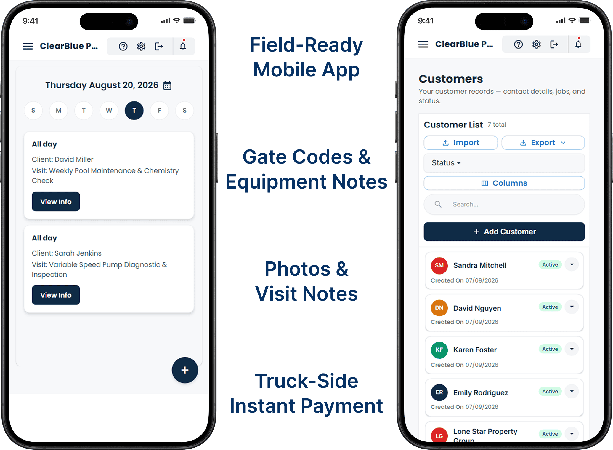 Manage Jobs From The Mobile App