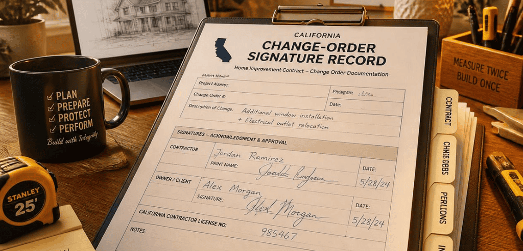 What Every Signed Change Order Must Include