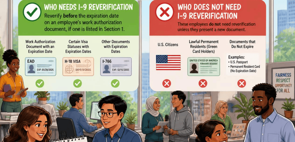 Who Needs Reverification, and Who Does Not