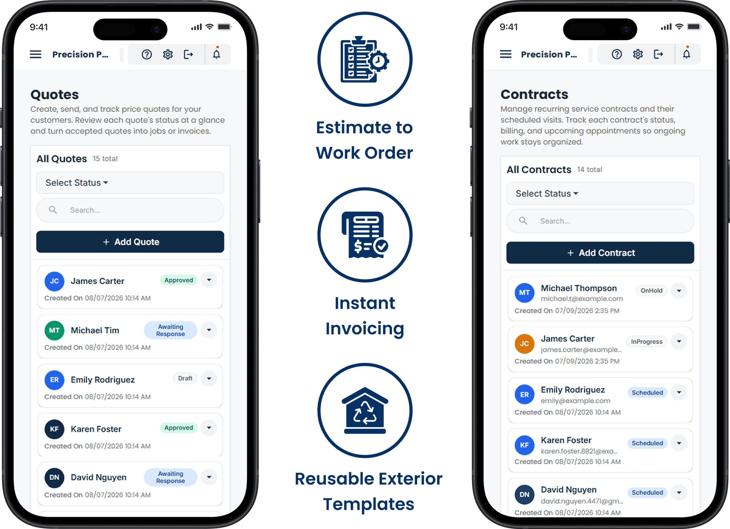 Estimates, Work Orders & Invoicing 8