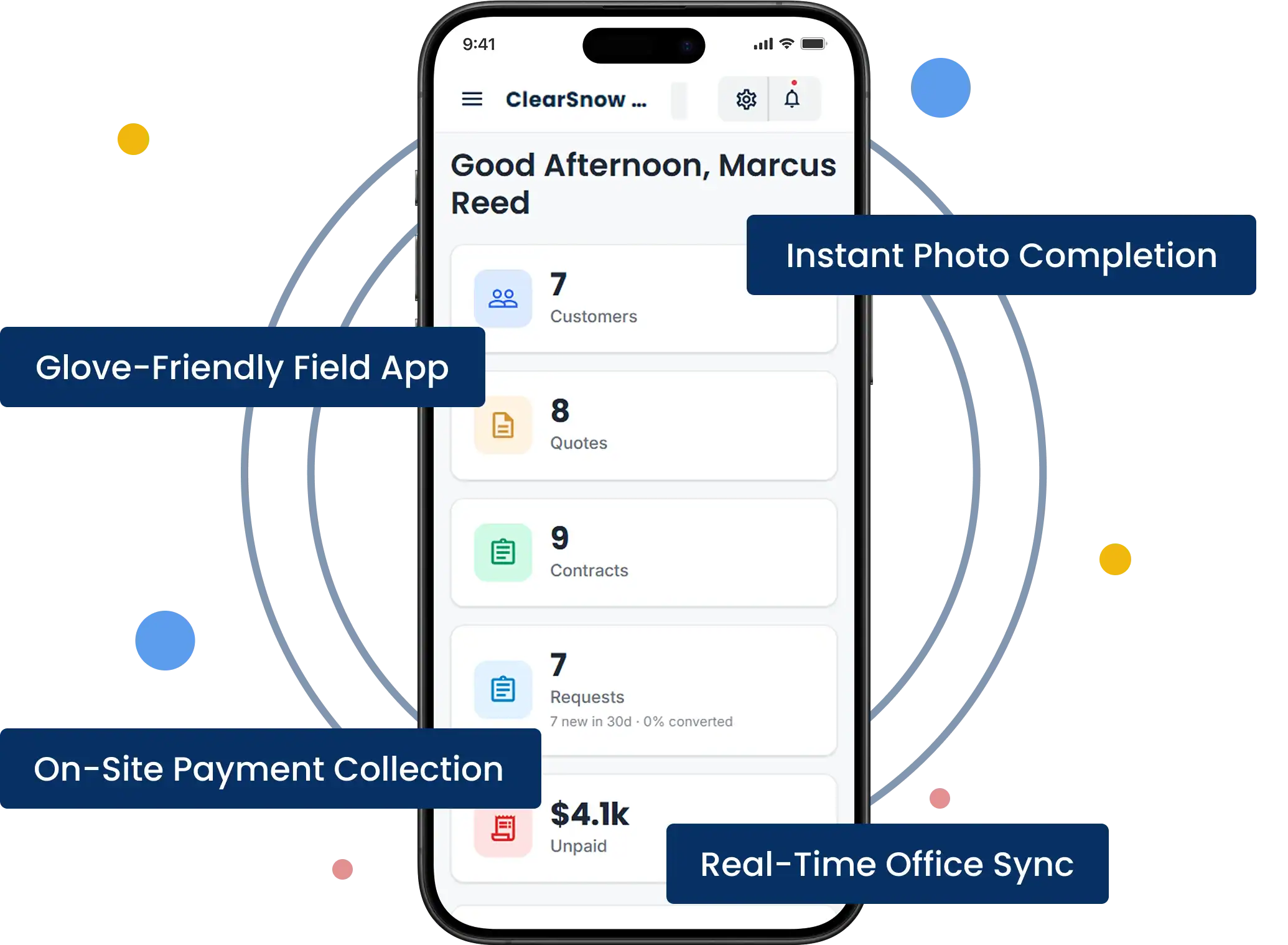 Manage Jobs From The Mobile App