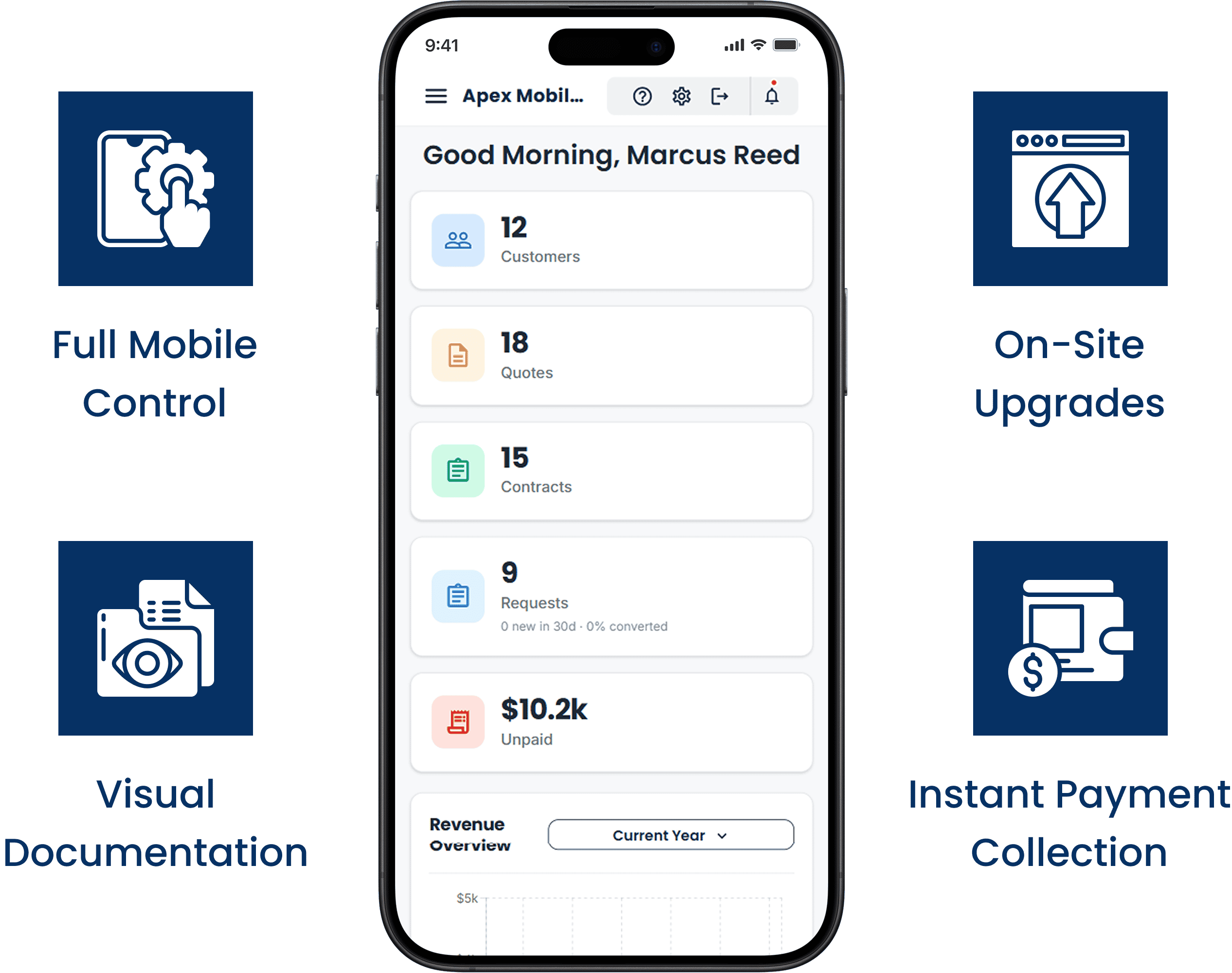 Manage Jobs From The Mobile App