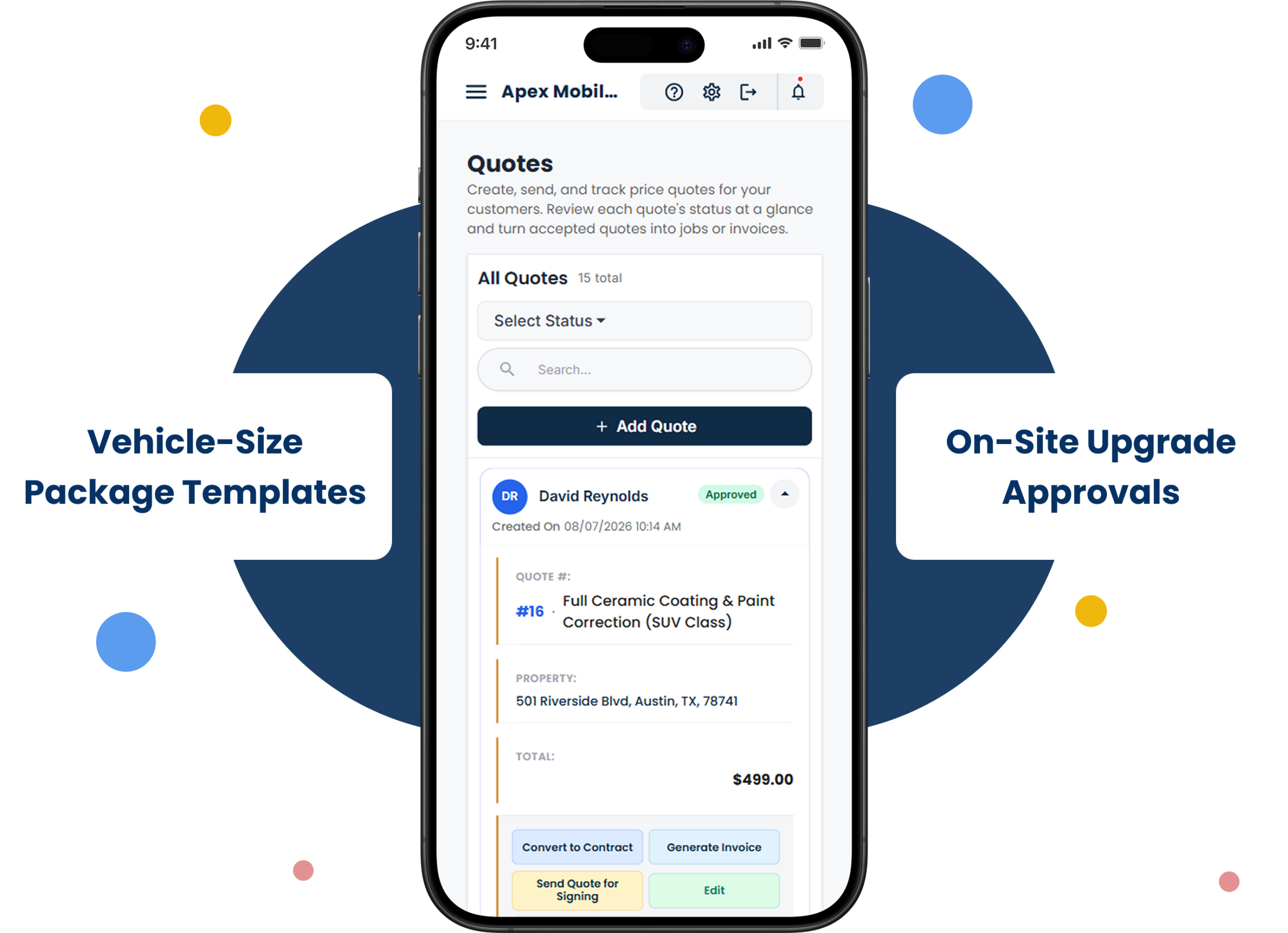 Service Packages And Add Ons