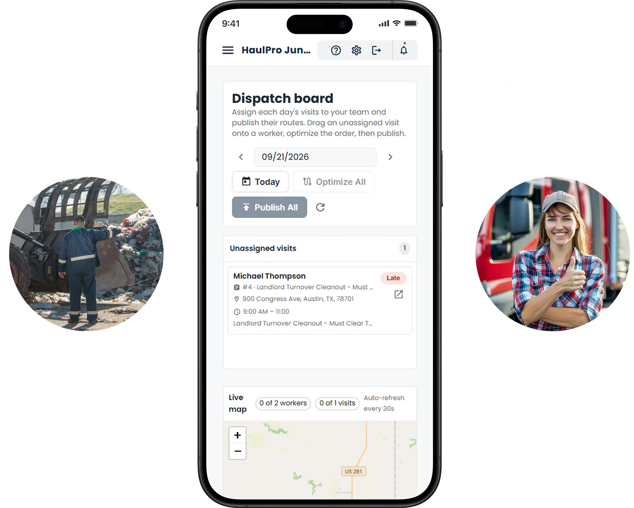 Smart Scheduling & Job Tracking