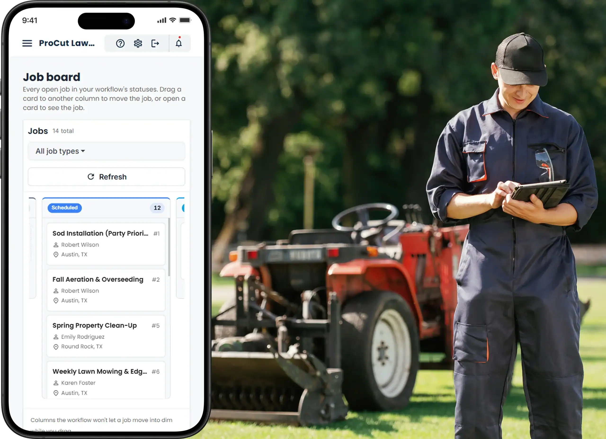 Smart Scheduling & Job Tracking