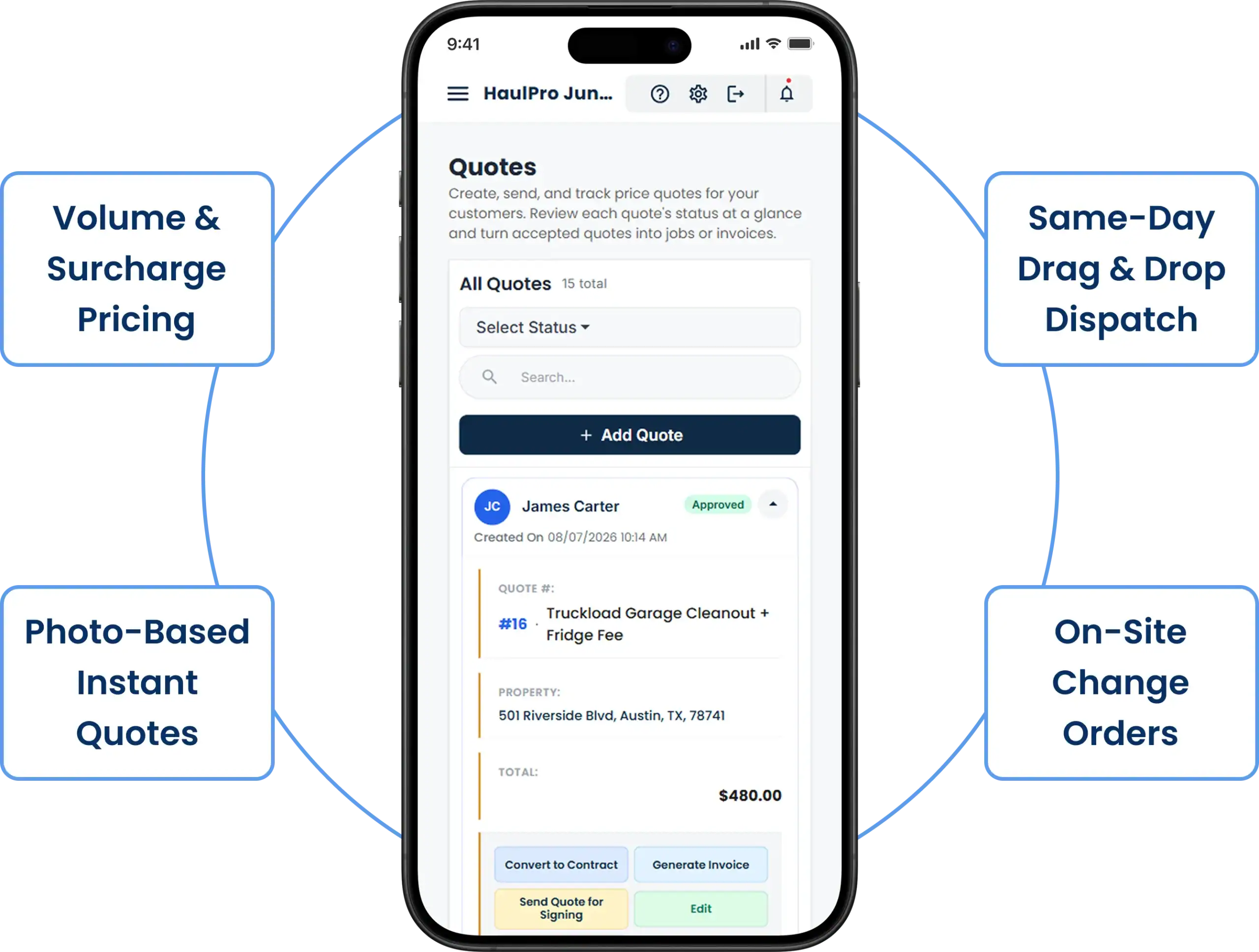 Volume Based Quotes And Same Day Booking